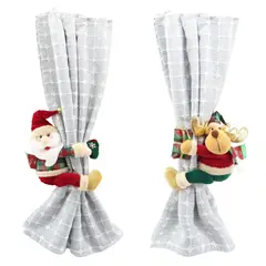 DEAR SANTA - Set 2 Abrazaderas Navidad Rojo/Verde 30cm