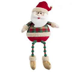 DEAR SANTA - Santa Sentado Rojo/Verde 51cm