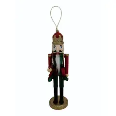 DEAR SANTA - Cascanueces 17 cm Rojo/Verde