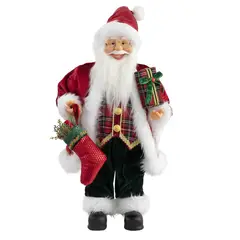 DEAR SANTA - Santa de Pie con Regalo Rojo 60cm
