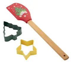 DEAR SANTA - Set de 3 Utensilios para Hornear Galletas