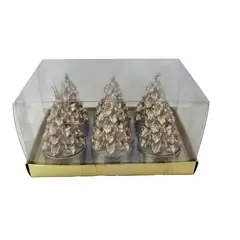 DEAR SANTA - Set de 6 Velas Árboles 3.8 cm