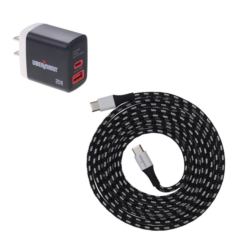 Cargador con Cable USB Tipo C Ubermann