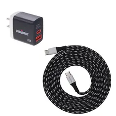 UBERMANN - Cargador con Cable USB Tipo C Ubermann