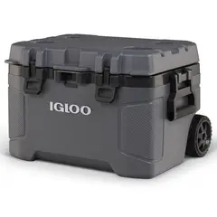 IGLOO - Nevera Trailmate 52 Roller 49L Gris Oscuro y Negro