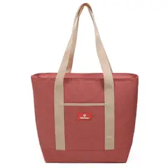 KLIMBER - Bolso Cooler Fashion 42x36x15cm Rojo