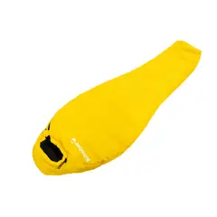 KLIMBER - Bolsa de Dormir Momia 80cm -15°C Amarillo/Negro