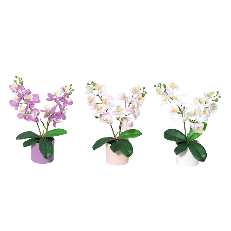 Planta Artificial Orquídea