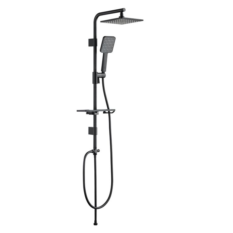 Columna de Ducha Amalfi Negro