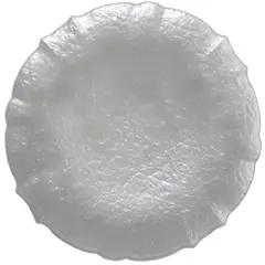 JUST HOME COLLECTION - Base de Plato Perla Navidad 33cm