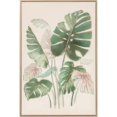 JUST HOME COLLECTION - Cuadro Plantas 2 Foil 40x60 cm