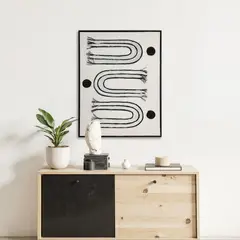 JUST HOME COLLECTION - Cuadro Triple Dot 50x70 cm
