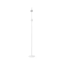 JUST HOME COLLECTION - Lámpara de Pie Trier 2L GU10 Blanco 21x154 cm