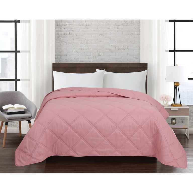 Cubrecama Bts26 2 Plazas Rosa