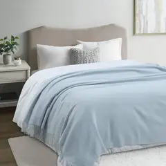 JUST HOME COLLECTION - Manta Nordic Especial 130x160 cm Celeste