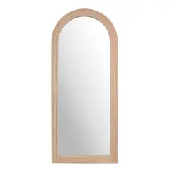 JUST HOME COLLECTION - Espejo de Madera Arco 76x178cm Natural