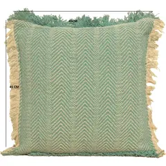 JUST HOME COLLECTION - Cojín Clara PV26 45X45 Aqua