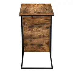 JUST HOME COLLECTION - Mesa Lateral Multifuncional Roma Roble 40x70x60 cm