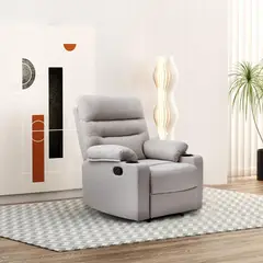 JUST HOME COLLECTION - Sillón Reclinable Seoul Manual 88x102cm