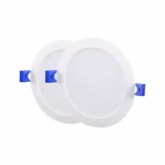 DAIRU - Set 2 Panel LED Empotrable Circular 6W LC