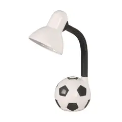 JUST HOME COLLECTION - Lámpara de Escritorio LED Pelota Blanco/Negro