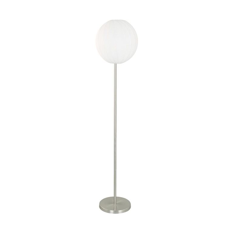 Lámpara De Pie Nagoya 1L E27 Blanco 34.5x158.5 cm