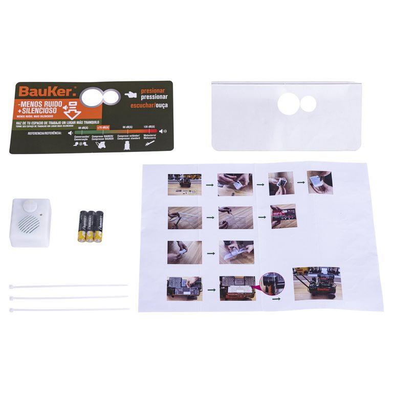 Caja Sonido Compresor Bauker