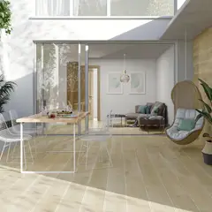 PAMESA - Porcelanato Maderado Timber Deck Haya Café Claro 23 x 120 cm 1.38 m²