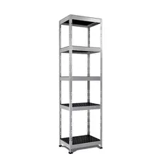 FIXSER - Estantería Exterior 5 Niveles 180x50x38 cm Acero