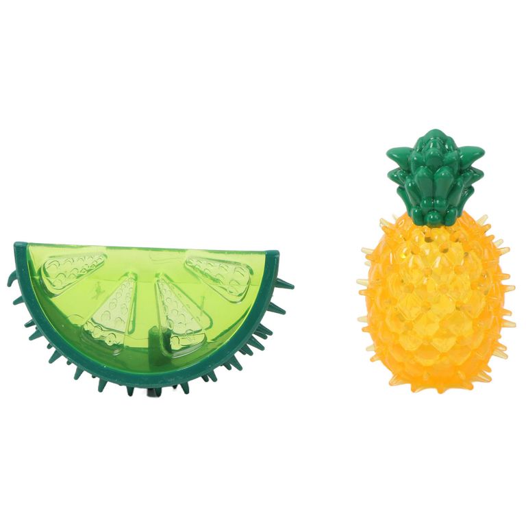 Set 2 Juguetes Congeladores Limón/Piña