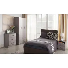 JUST HOME COLLECTION - Combo Closet Velador Como Rio GR