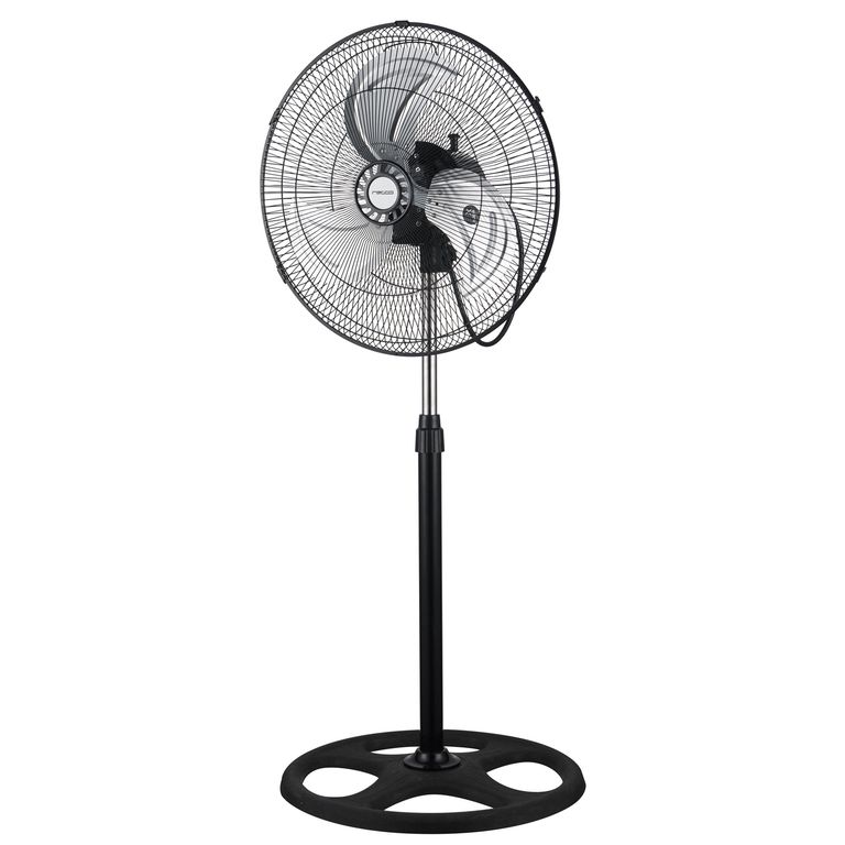 Ventilador 3 en 1 Industrial 18" Metal 3 Velocidades 60W Recco Negro