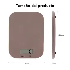 JUST HOME COLLECTION - BALANZA COCINA 5KGS TAUPE