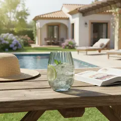 JUST HOME COLLECTION - Vaso 530ML Brillia Humo