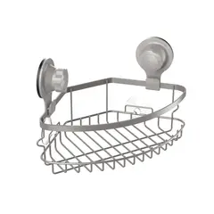 JUST HOME COLLECTION - Organizador de Ducha Esquina Taupe