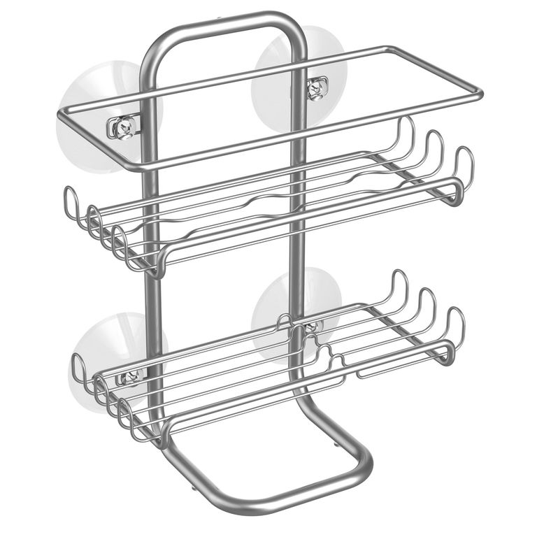 Organizador de Ducha 2 Niveles Cromada