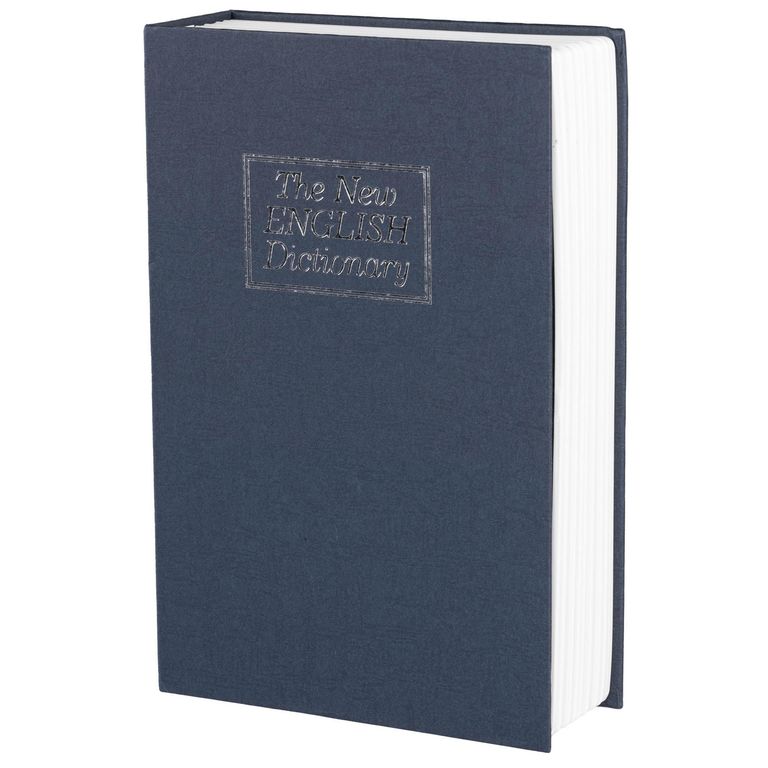 Caja de Seguridad Tipo Libro Manual 1.8 Litros
