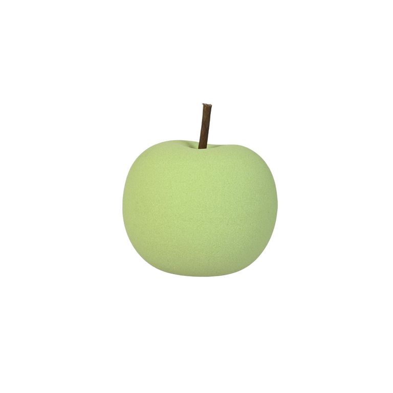 Figura de Cerámica Manzana 7cm Verde