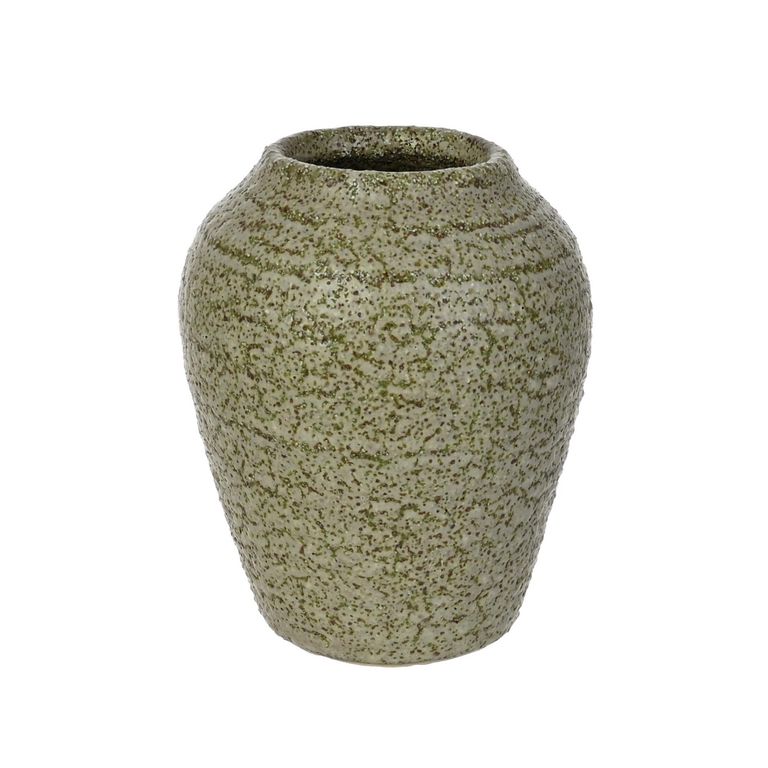 Jarrón de Cerámica 13cm Verde