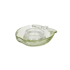 JUST HOME COLLECTION - Portavelas Verde 3 cm