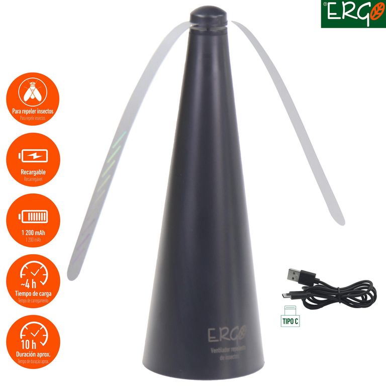 Repelente Moscas Recargable