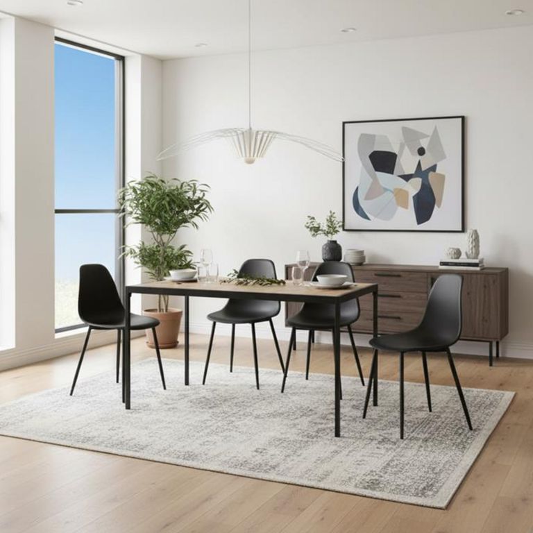 Juego de Comedor 4 Sillas Aramissa