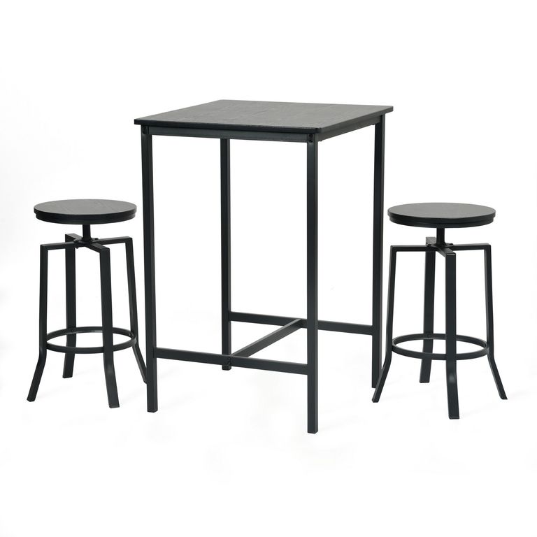 Juego de Comedor Bar 2 Sillas Marin