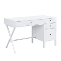 JUST HOME COLLECTION - Escritorio Leeton Blanco