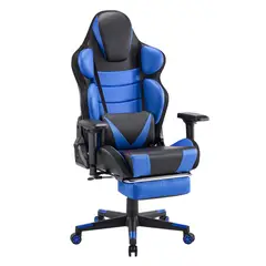 JUST HOME COLLECTION - Silla Gamer Pro-Varkon Azul/Negro