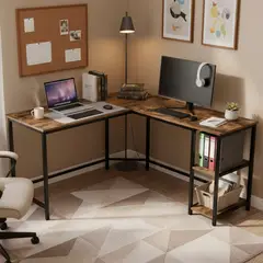 JUST HOME COLLECTION - Escritorio En L Albi 138 x 138 x 76 cm