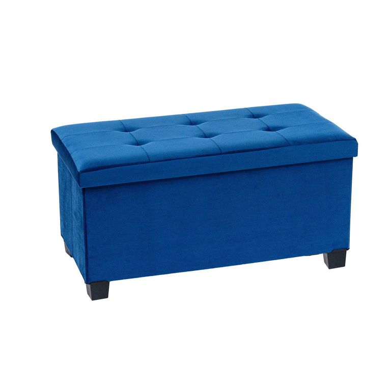 Banqueta Barney Azul 38x76x38cm
