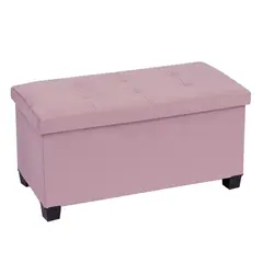 JUST HOME COLLECTION - Banqueta Barney Rosa 38x76x38cm