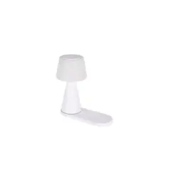 JUST HOME COLLECTION - Lámpara De Escritorio LED Con Carga Y CCT Blume Blanca
