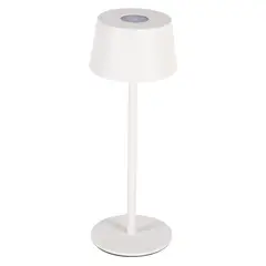 JUST HOME COLLECTION - Lámpara de Escritorio LED Recargable Sabry Blanco